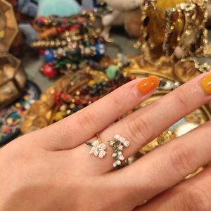 Sakura flowers Flora golden rings